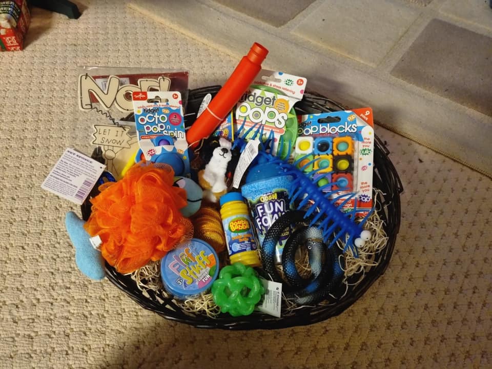 Sensory Hamper