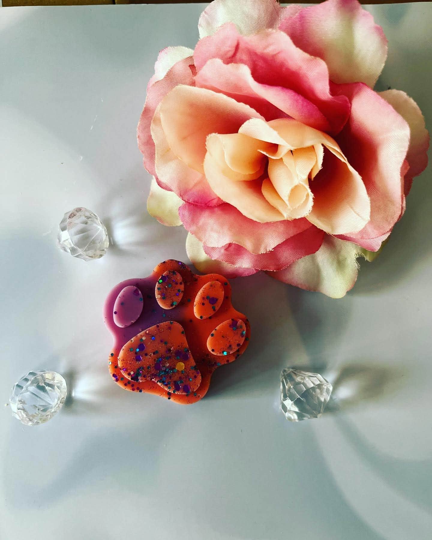 Paw Print L Single Wax Melts