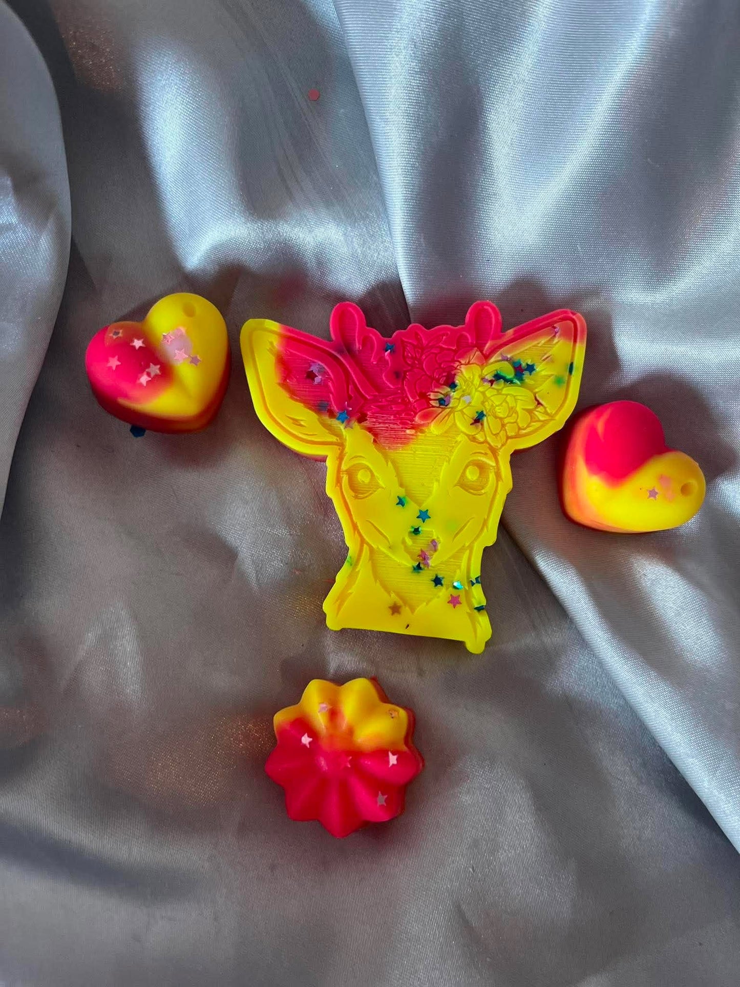 Flower Stag Single Wax Melt