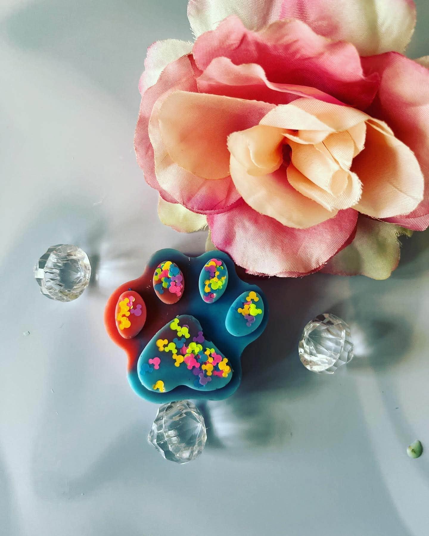 Paw Print L Single Wax Melts