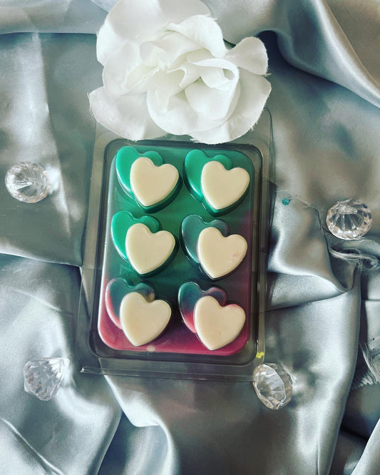 Double Heart Clamshell Wax Melts