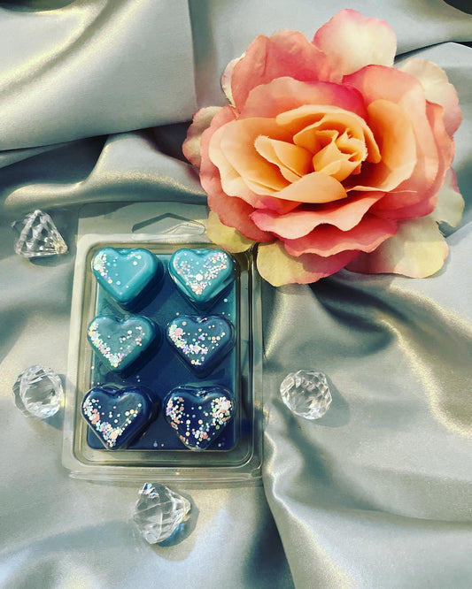 Frosted 6pc Heart Clam-Marshmallow Collection