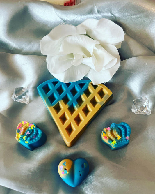 Heart Waffle Melts