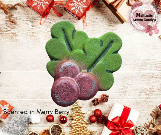 Festive Holly Bath Bomb